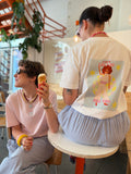 Studio Lou Lou Disco T-Shirt White