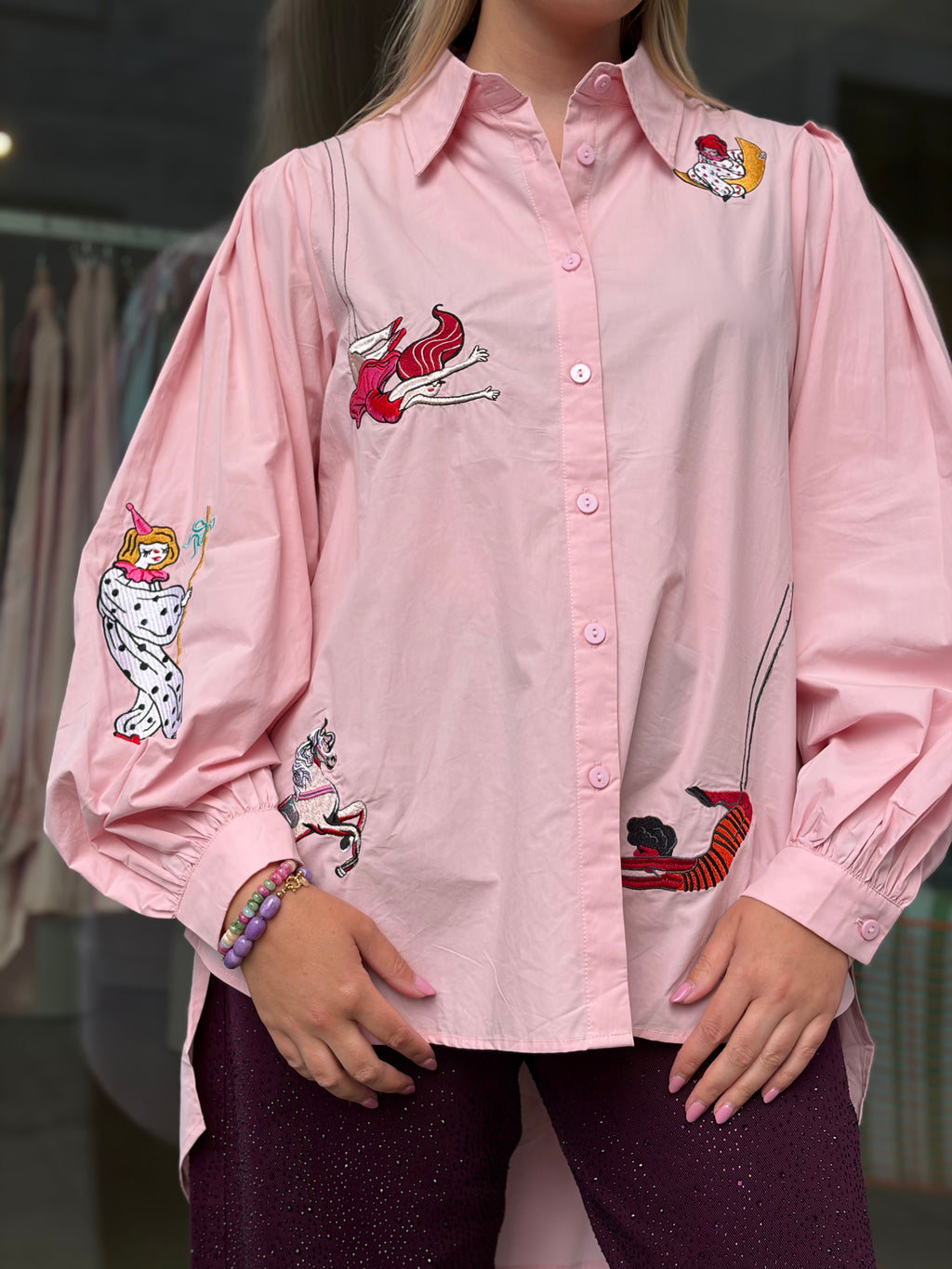 Sasha Shirt Circus Soft Pink