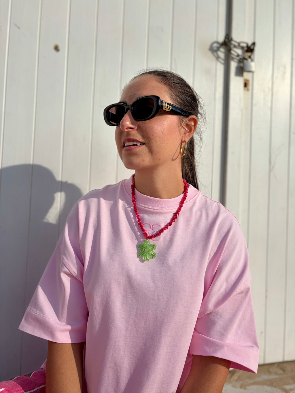 Palm Flower Necklace