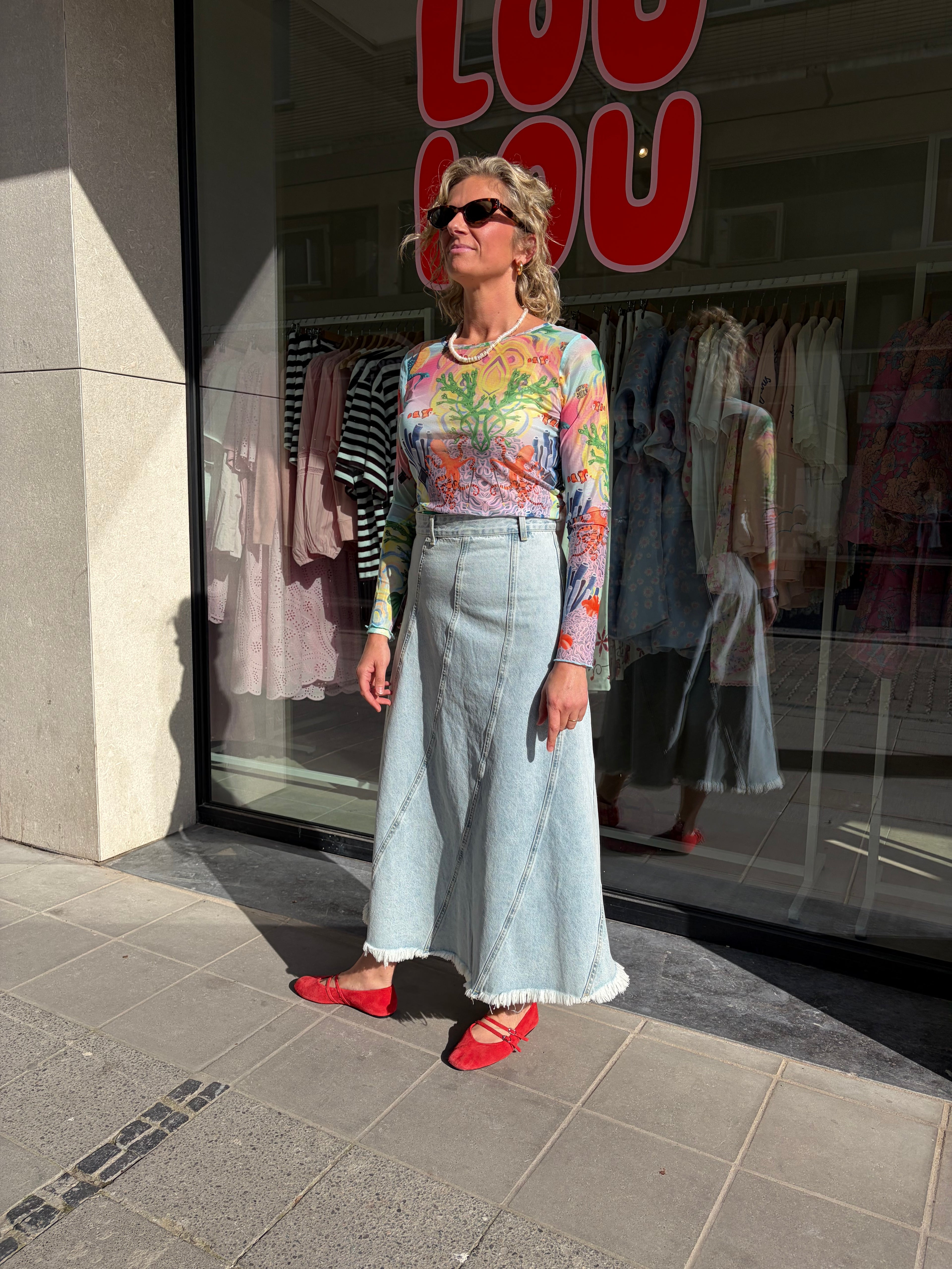 Mette Denim Skirt