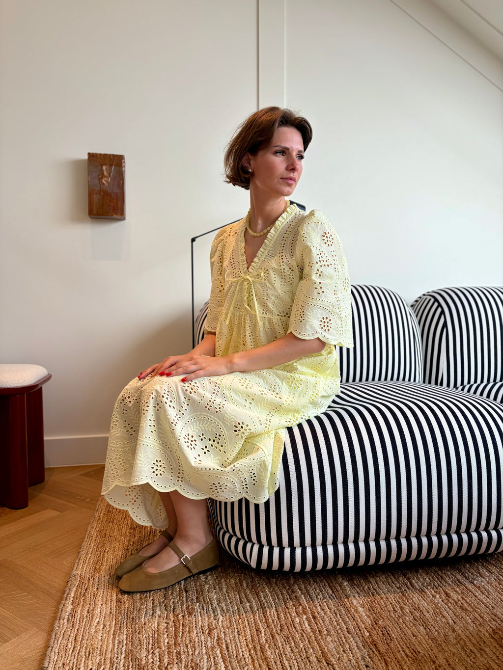 Breezecras Dress Butter Yellow