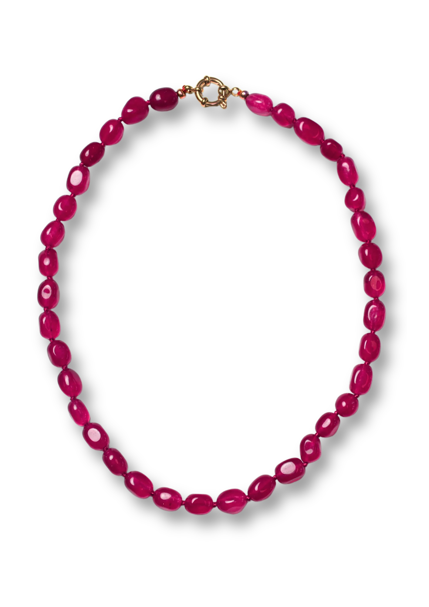 Bobby Burgundy Necklace