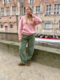 Babette Cashmere Wool Knit Pink