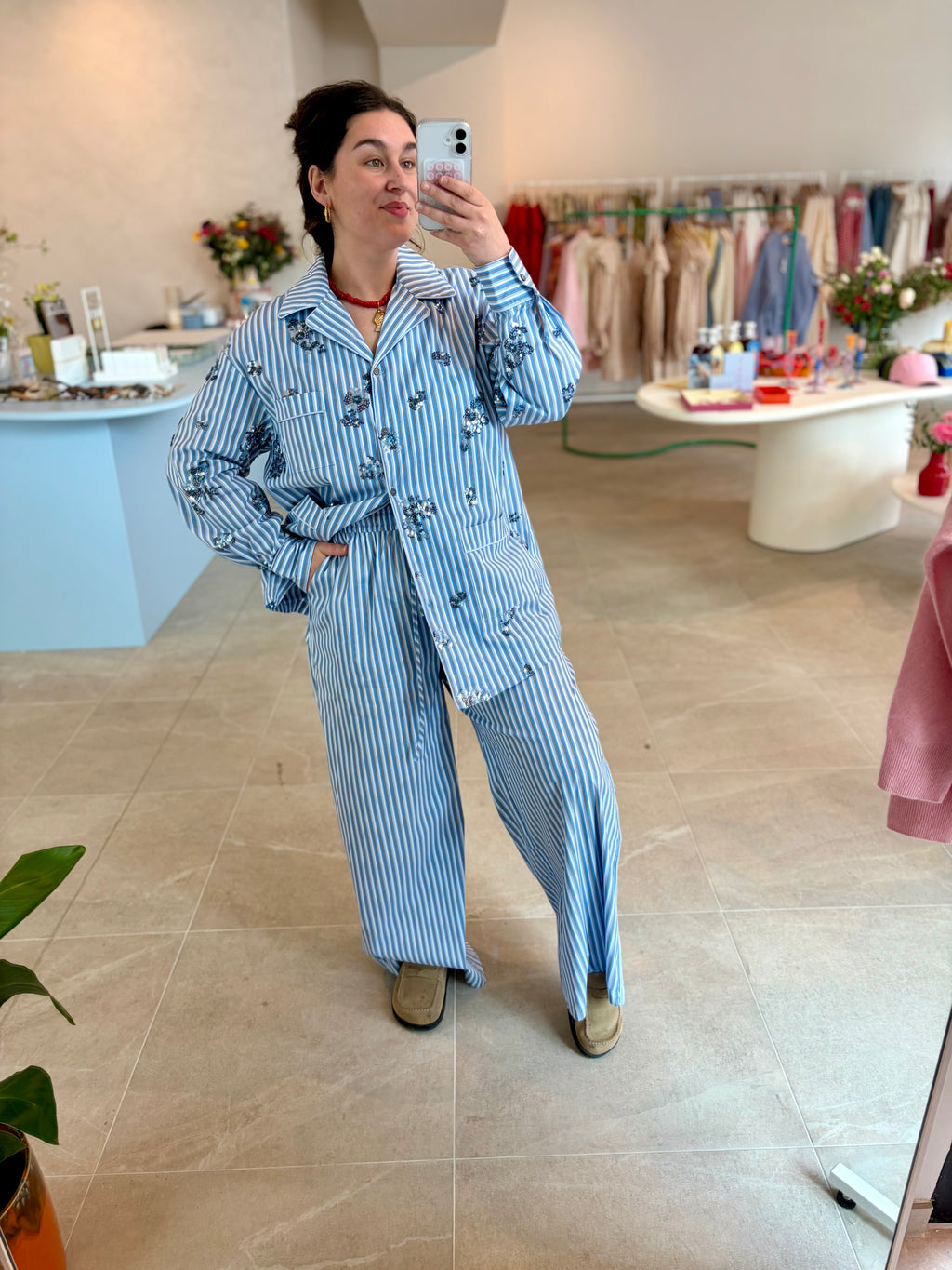 Koi Blouse Sequin