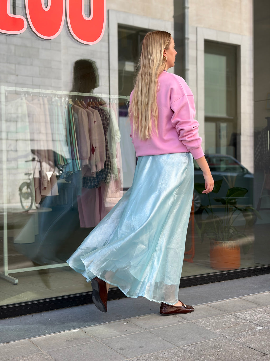TNS Sweatshirt Lilac Chiffon