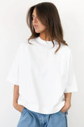 Mimosa Tee Short Sleeves White