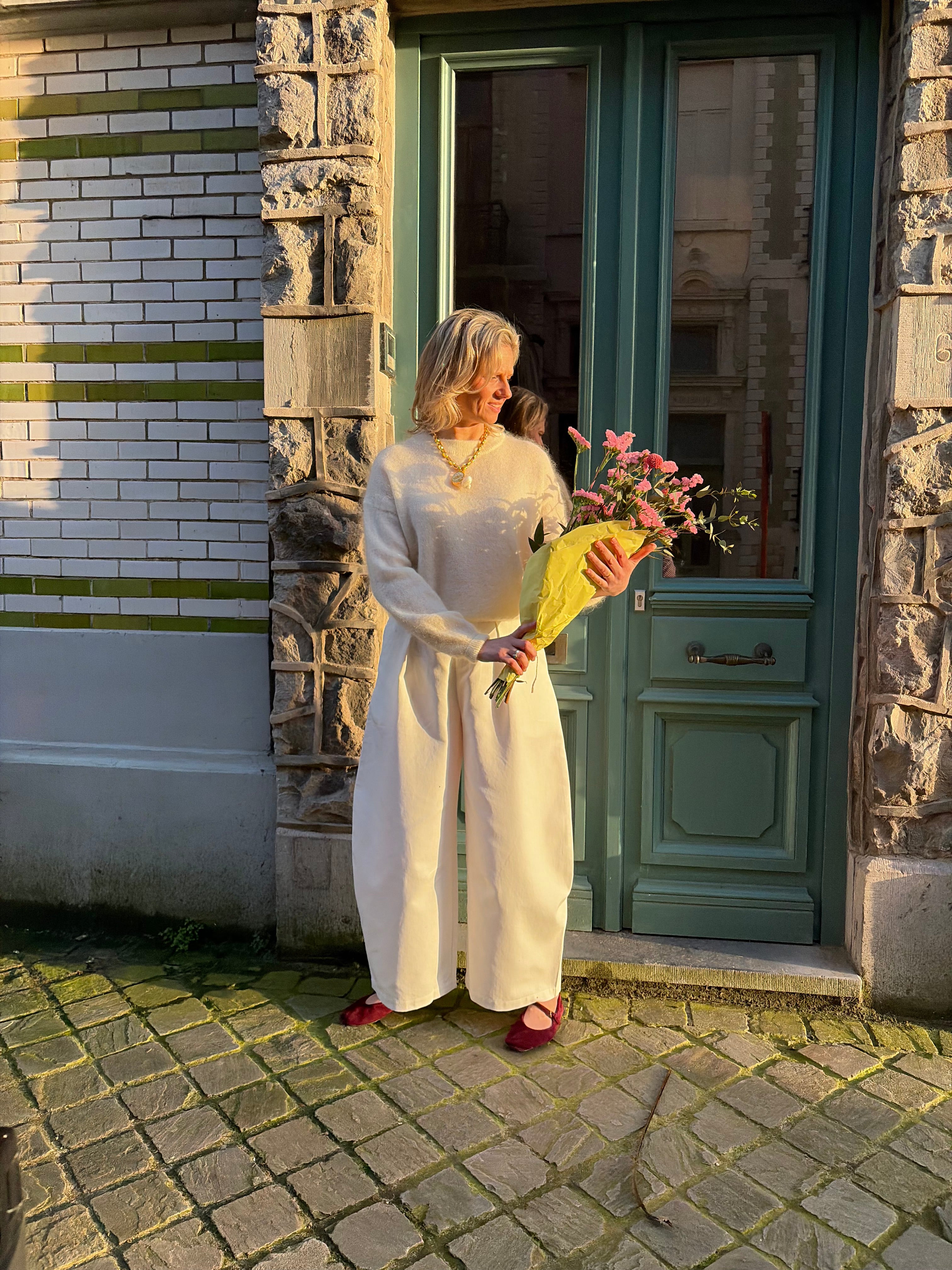 Emma Mohair Knit Cream