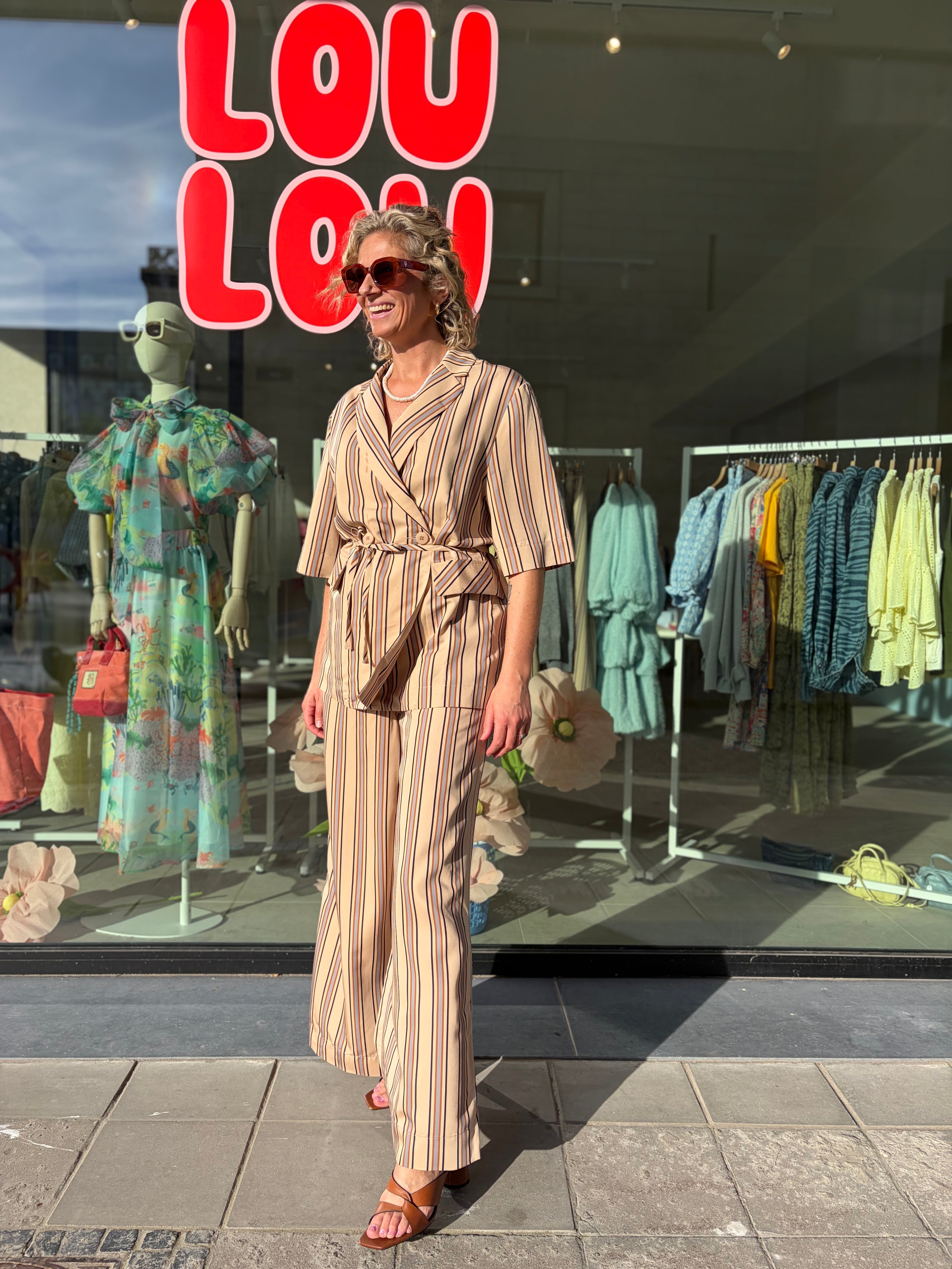 Angele Blazer Beige