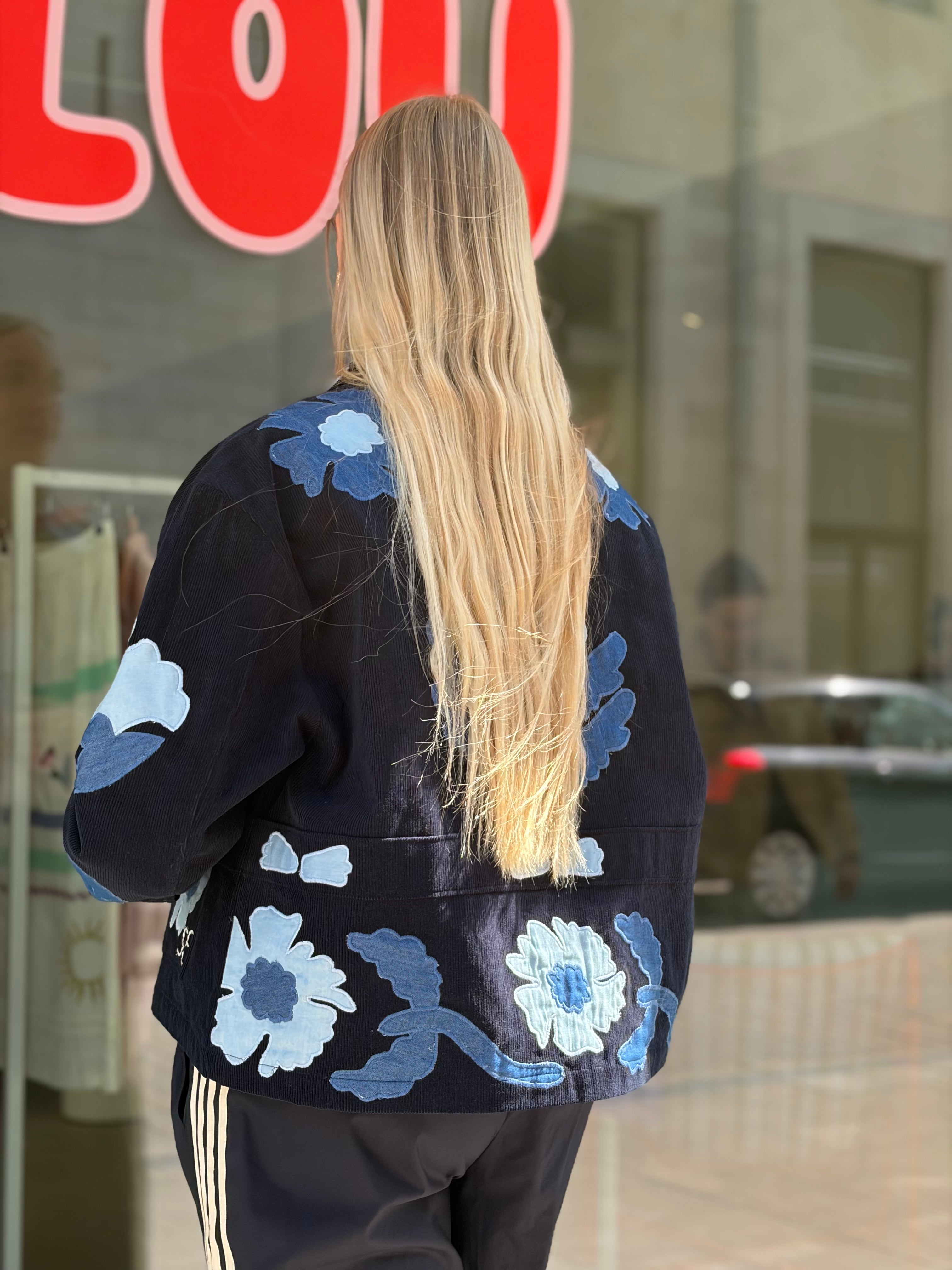 Mya Jacket Navy Sea