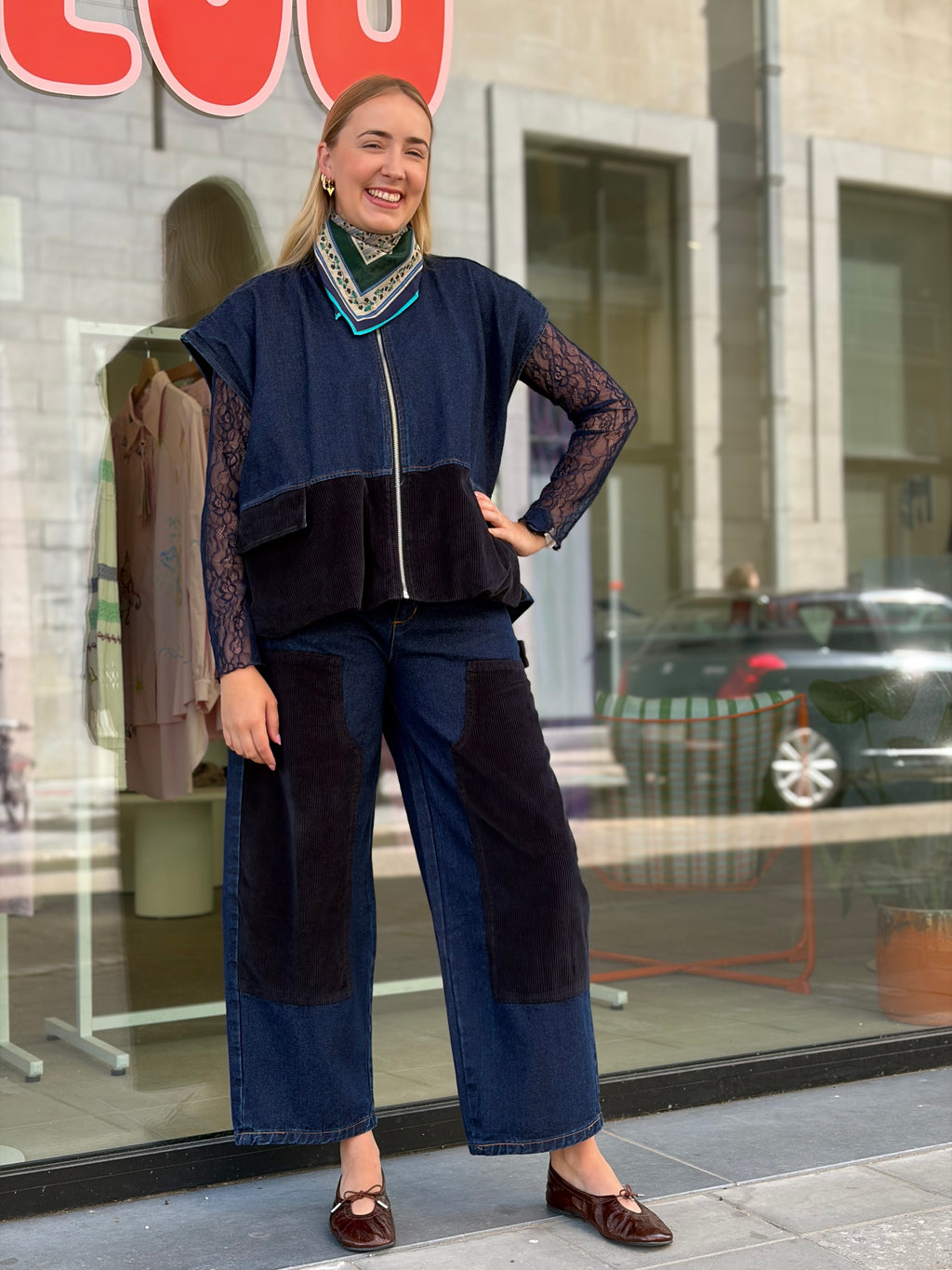 Pipa Corduroy Jeans  Bodywarmer