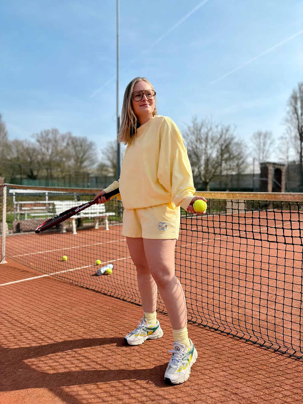 Jackie Short Terry Butter Yellow
