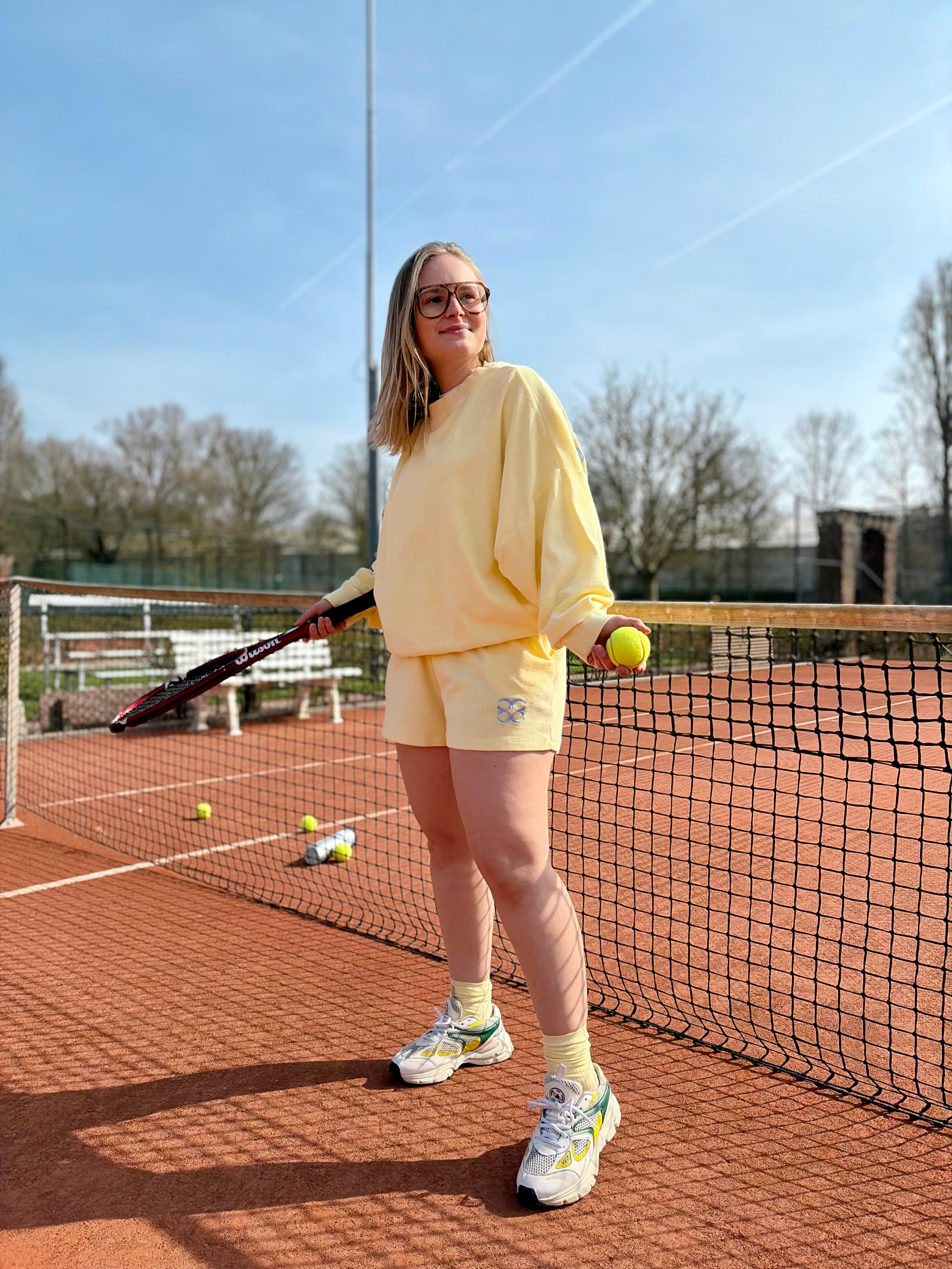 Jackie Short Terry Butter Yellow