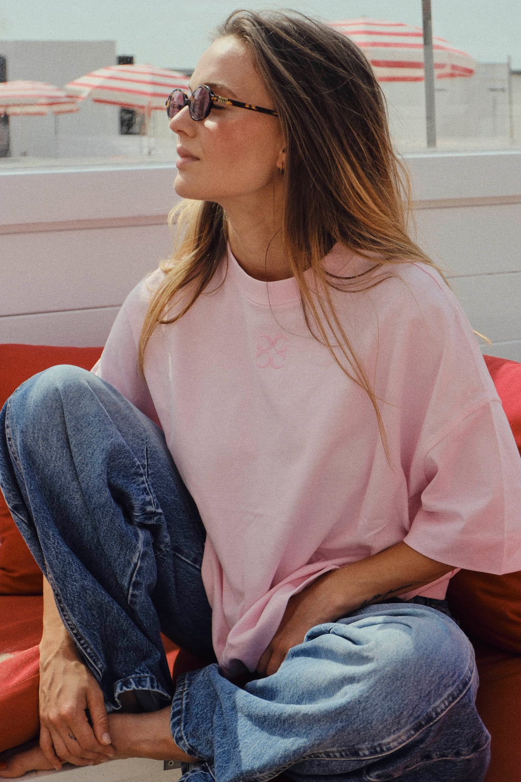 Mimosa Tee Short Sleeve Pink