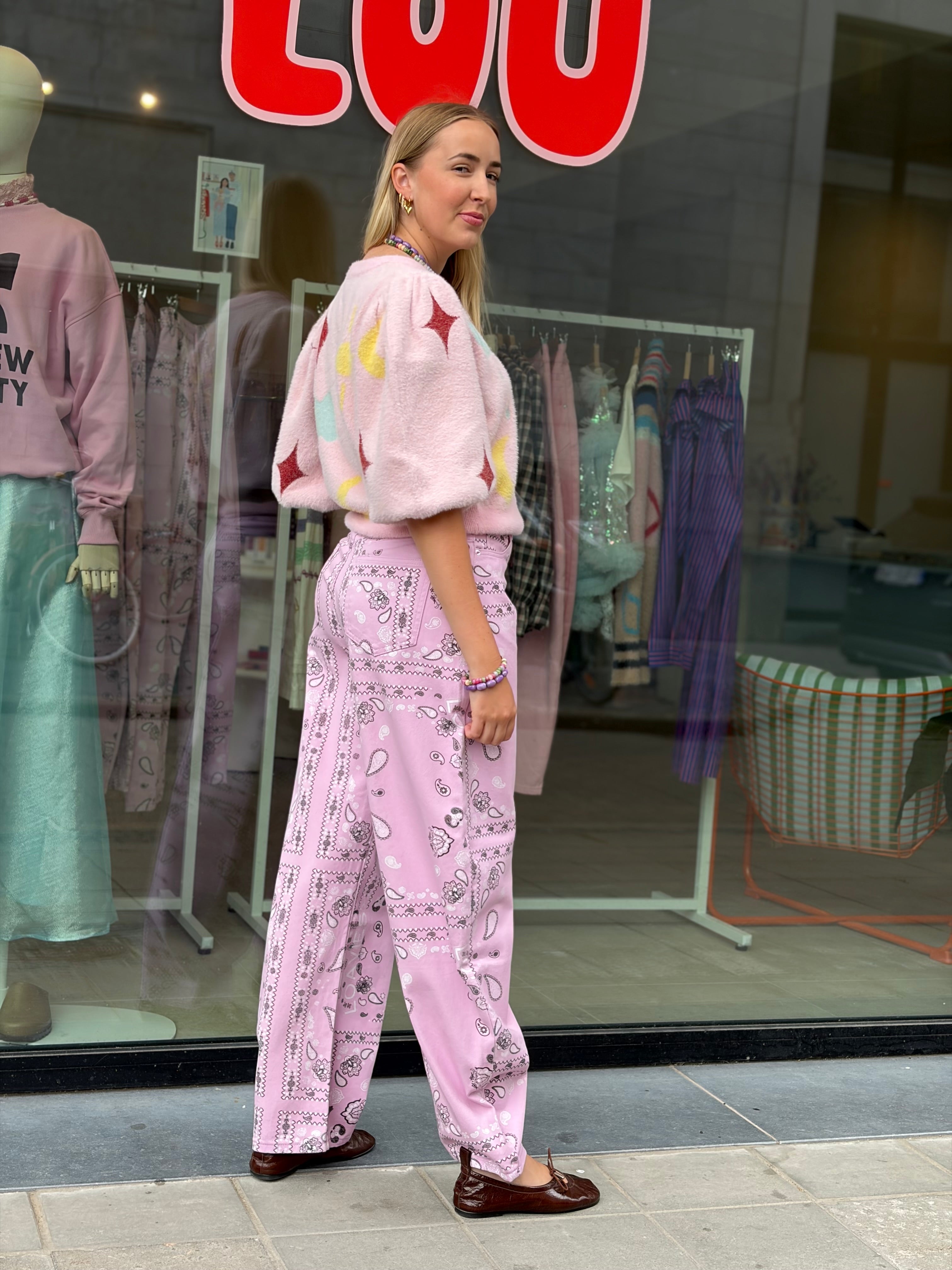 Brave Every Day Pink Balloon Jeans