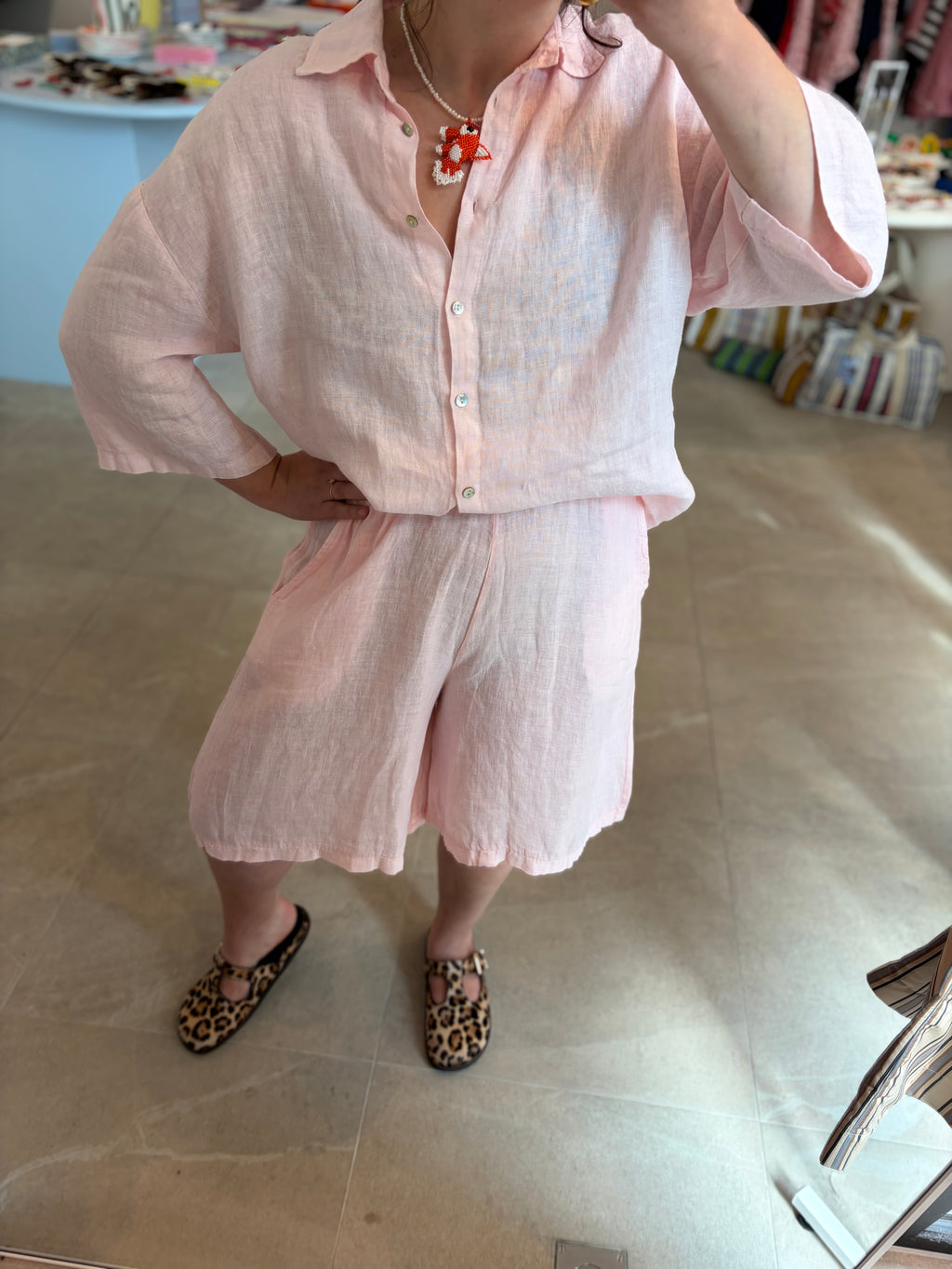 Lima Linnen Short