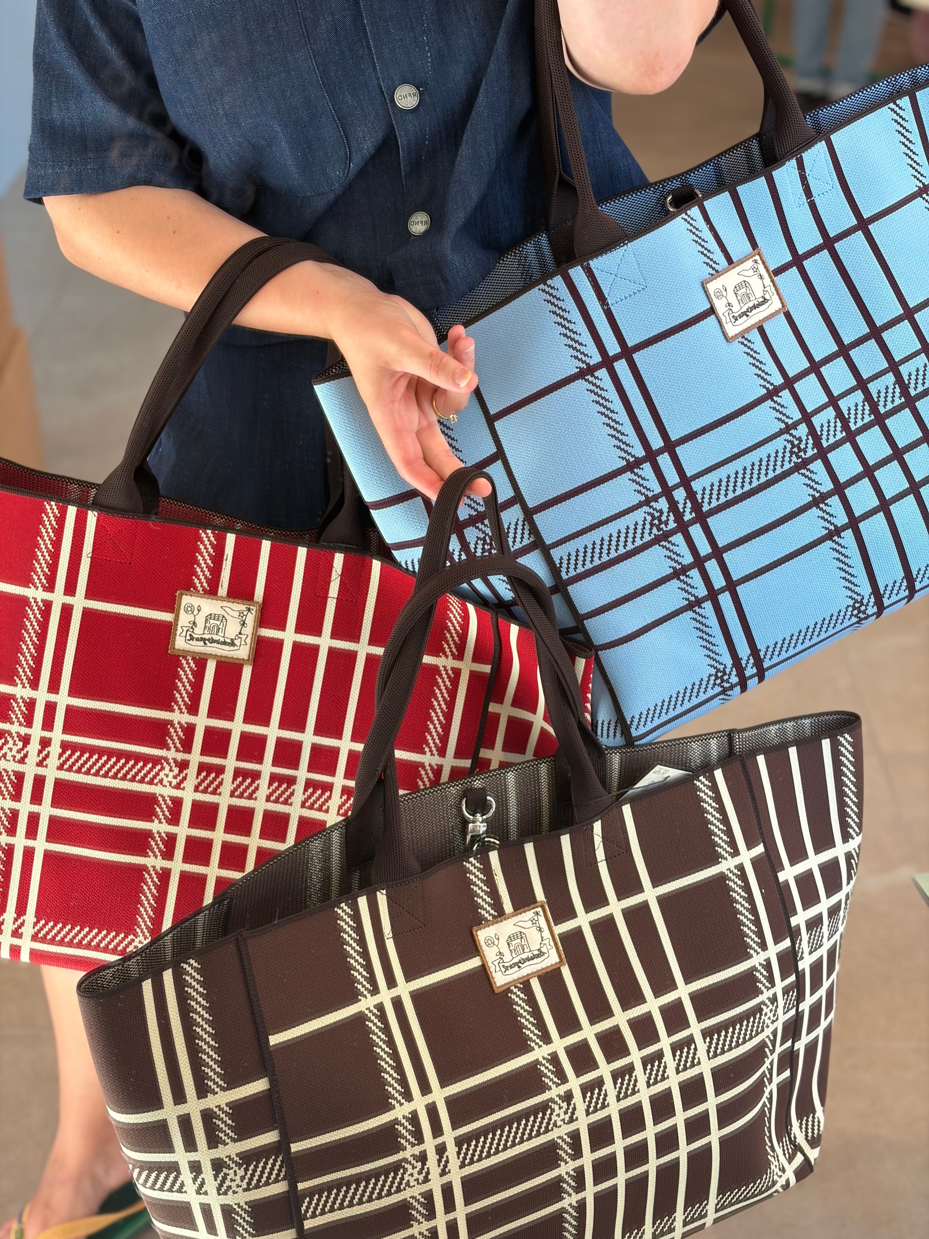 Grid Josie Bag Hot Fudge Brown