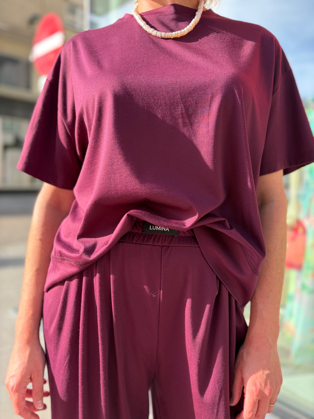 Rosie Pants Burgundy
