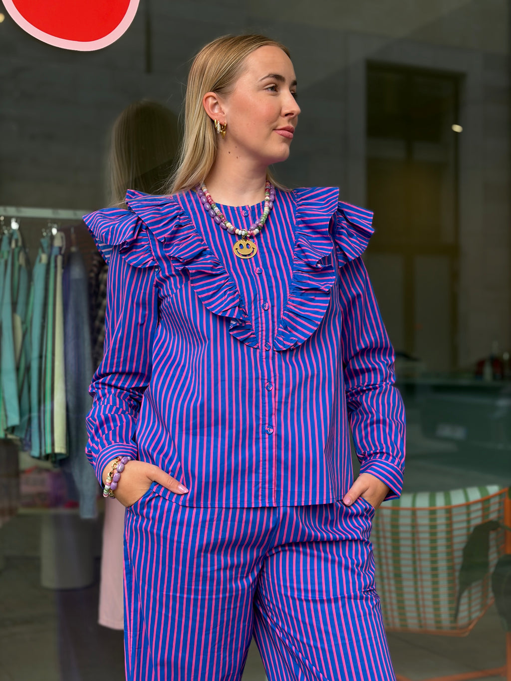 Lucinda Ruffle Shirt
