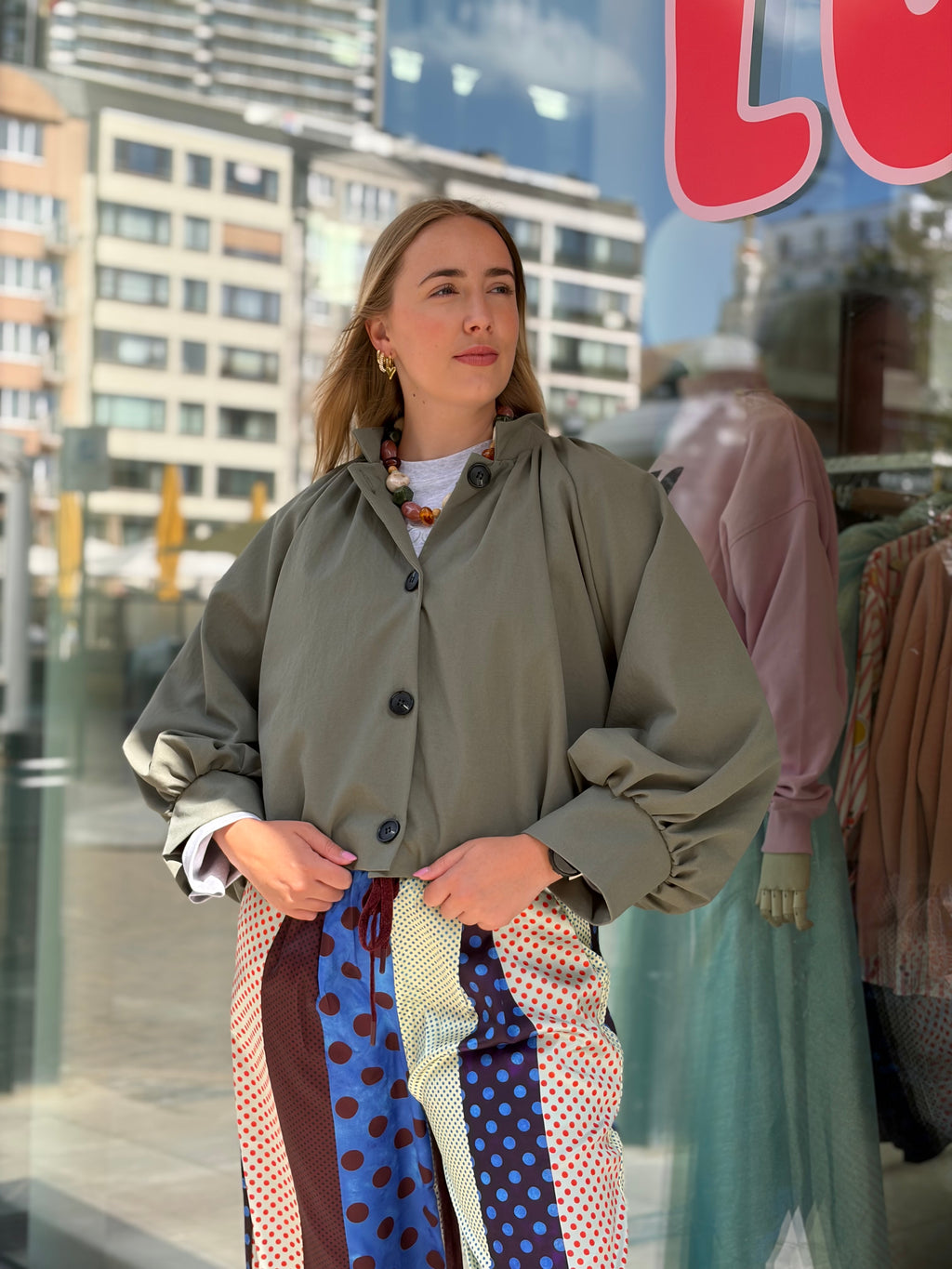 Bomber Trench Sage