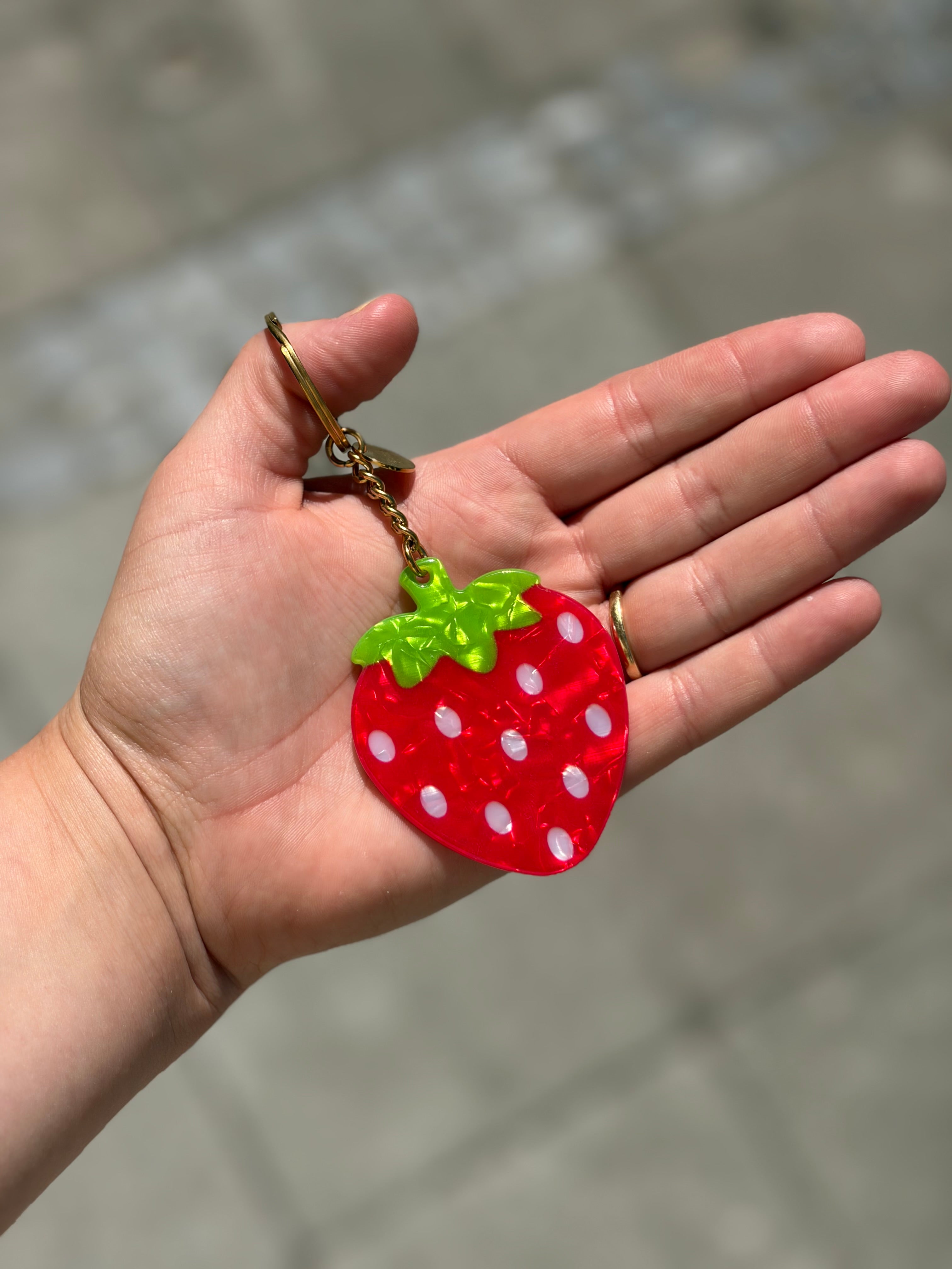 Keychain Strawberry