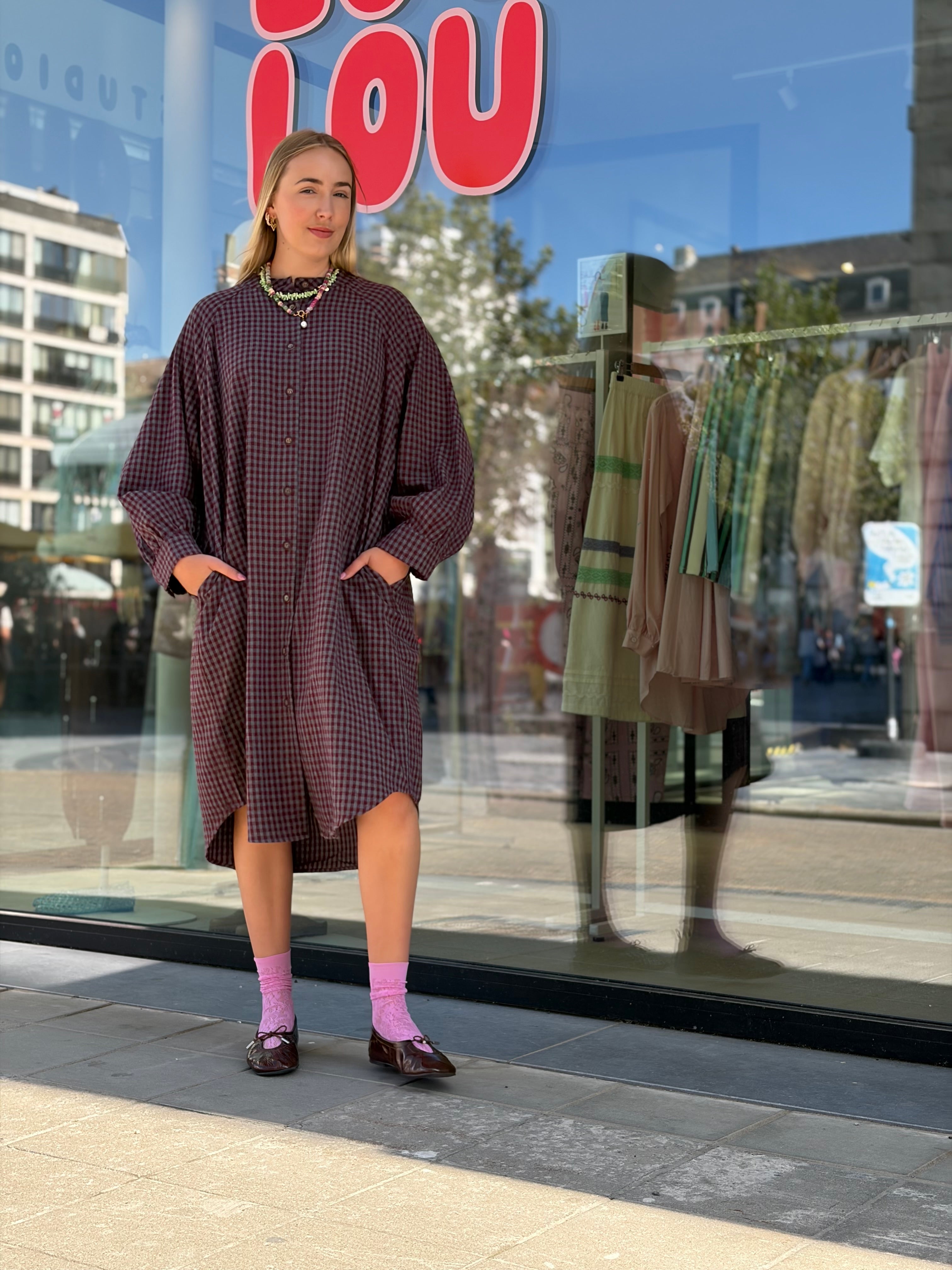 Rosie Flannel Dress