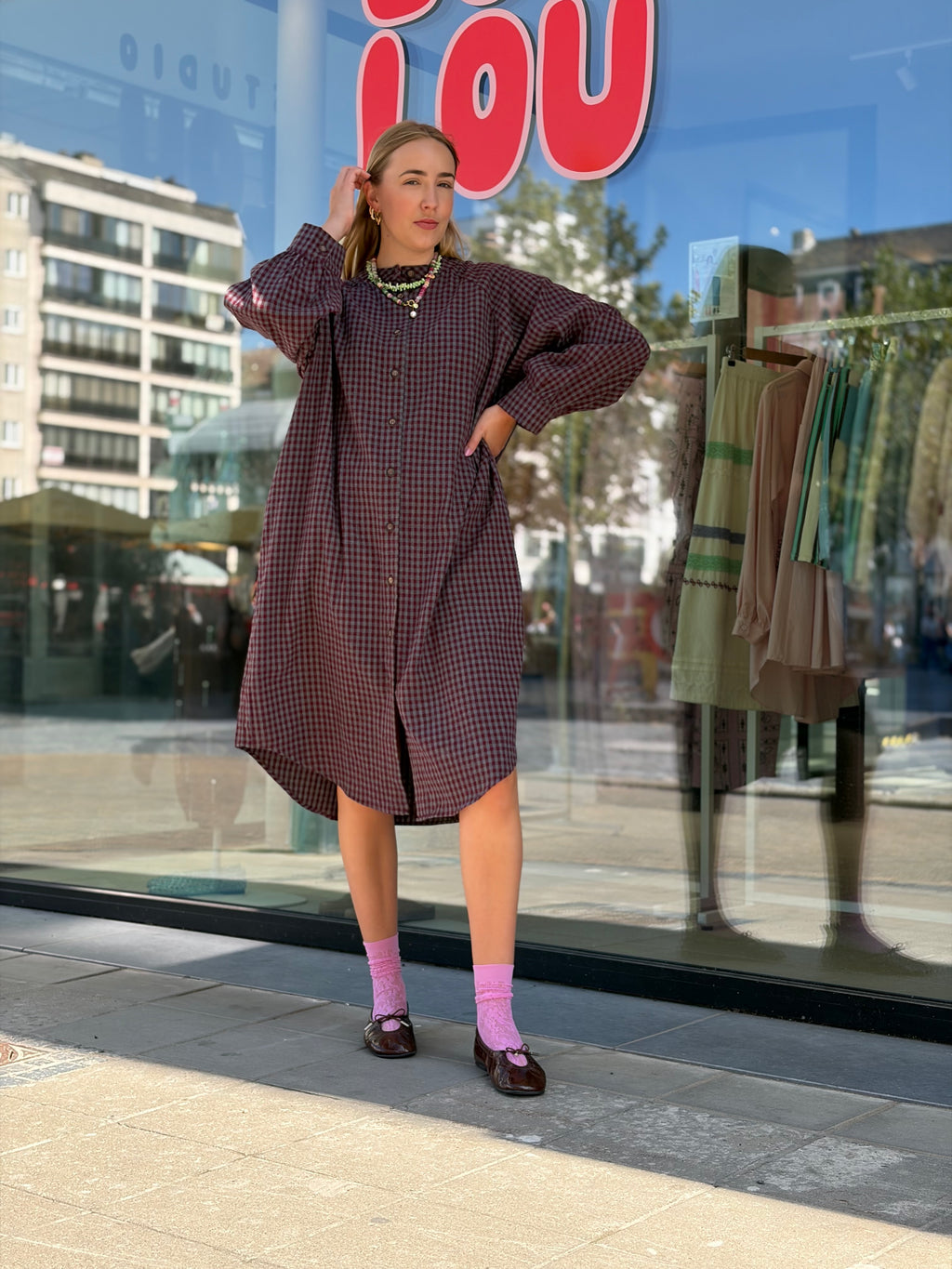 Rosie Flannel Dress
