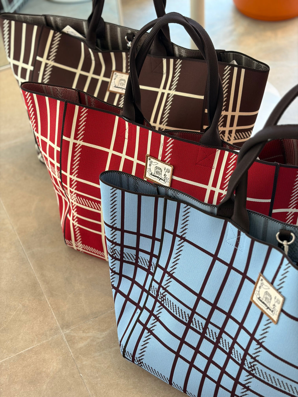 Grid Josie Bag Hot Fudge Brown