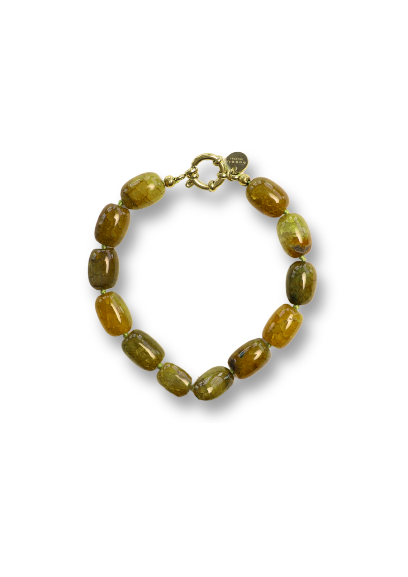 Bobby Forest Green Bracelet