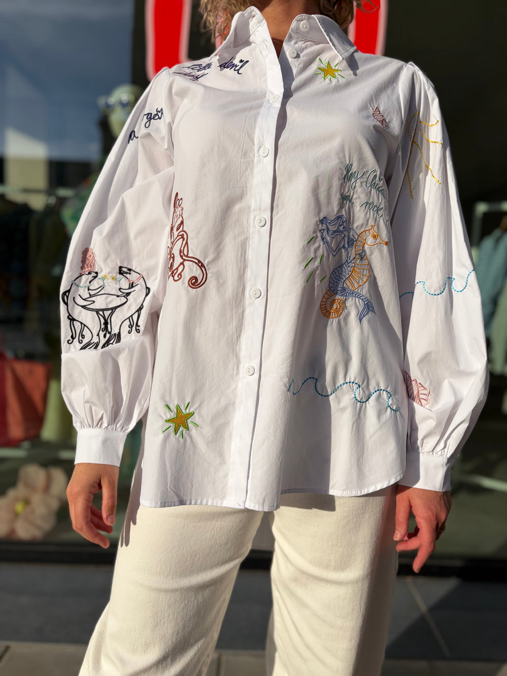 Sasha Shirt White