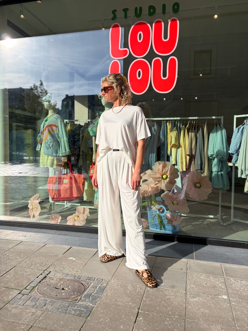Rosie Pants White