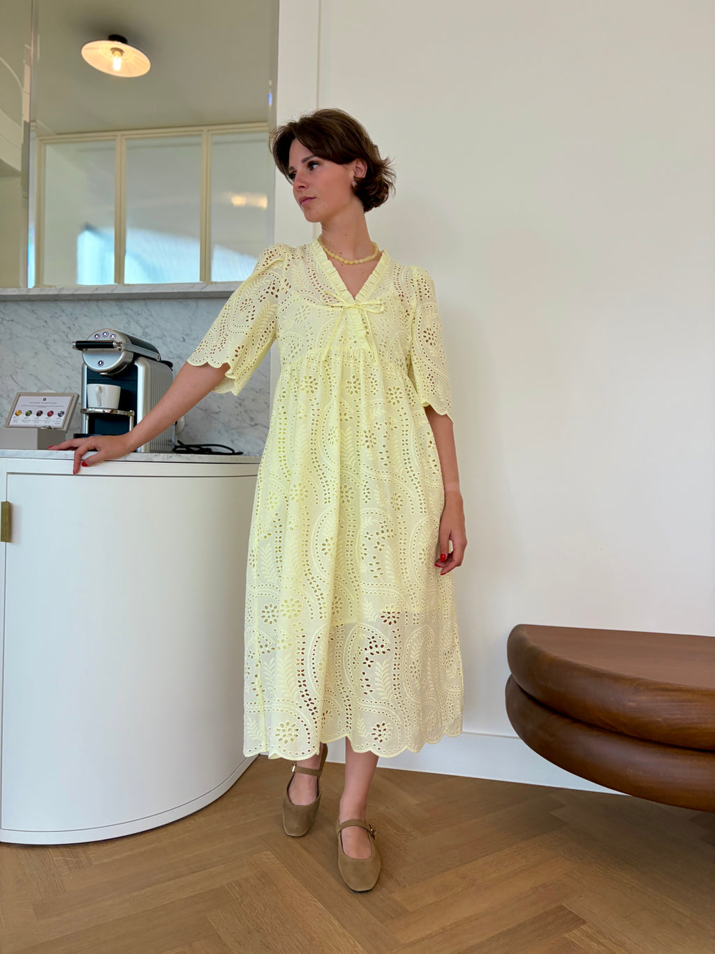 Breezecras Dress Butter Yellow