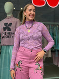 Ronja Lace Blouse Lavender