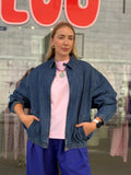 Denim Bomber Jacket