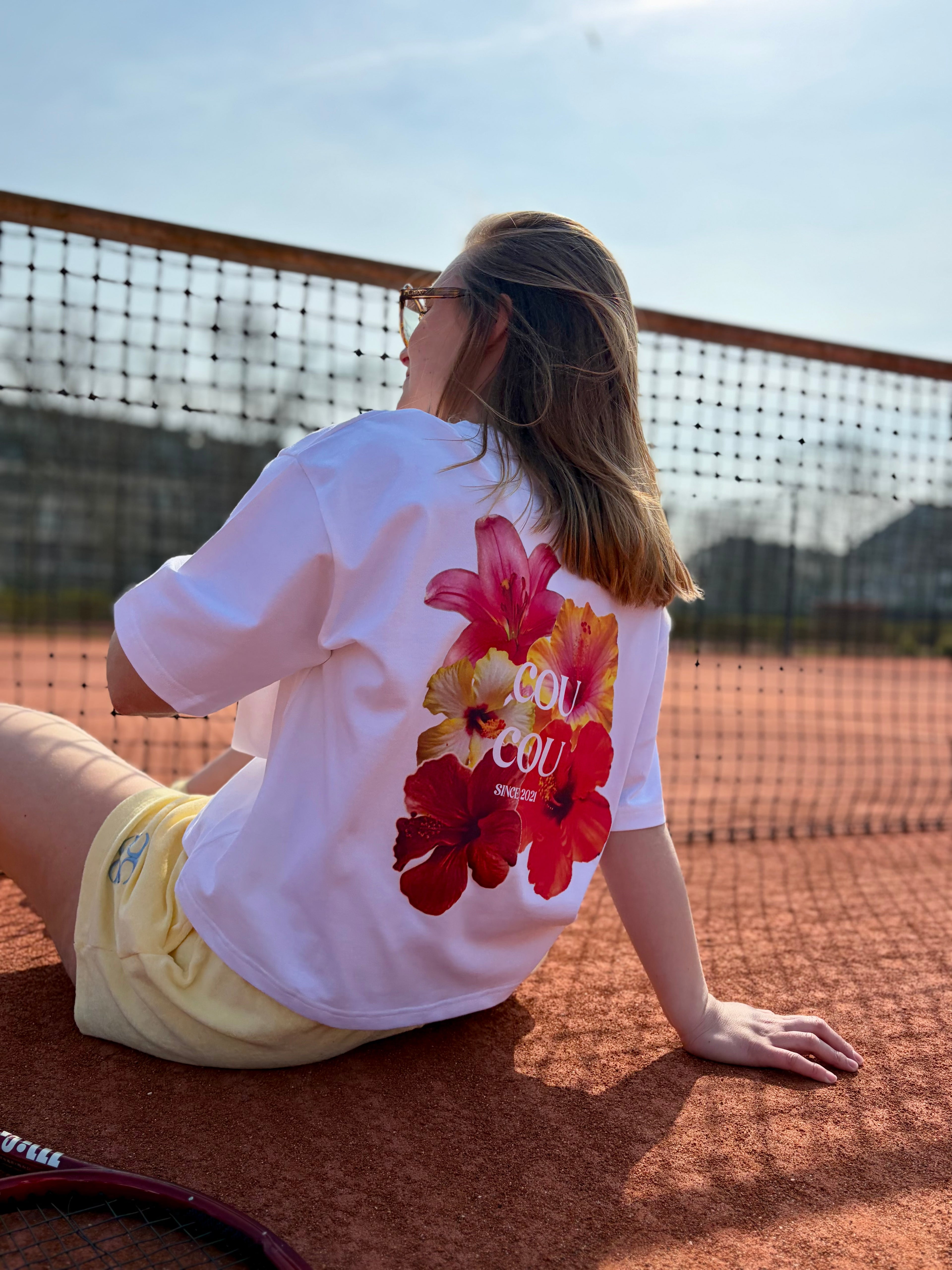 Flore Tee - Hawaii Flowers Print