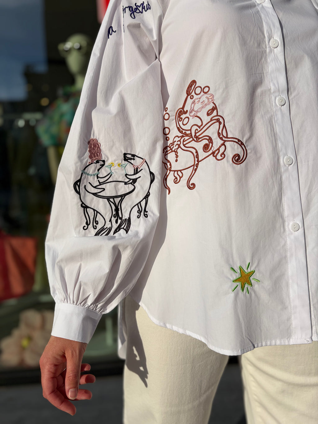 Sasha Shirt White