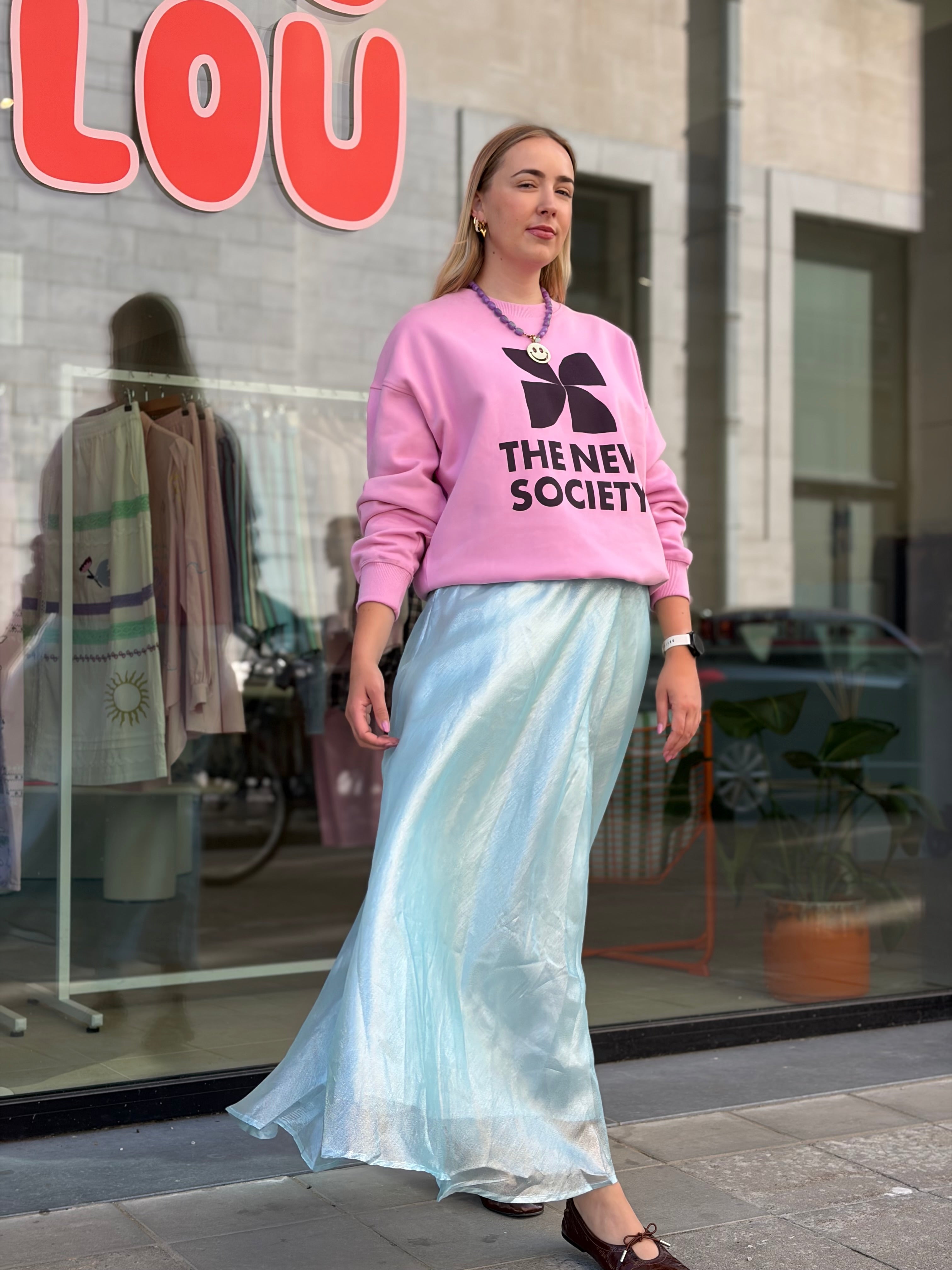 TNS Sweatshirt Lilac Chiffon