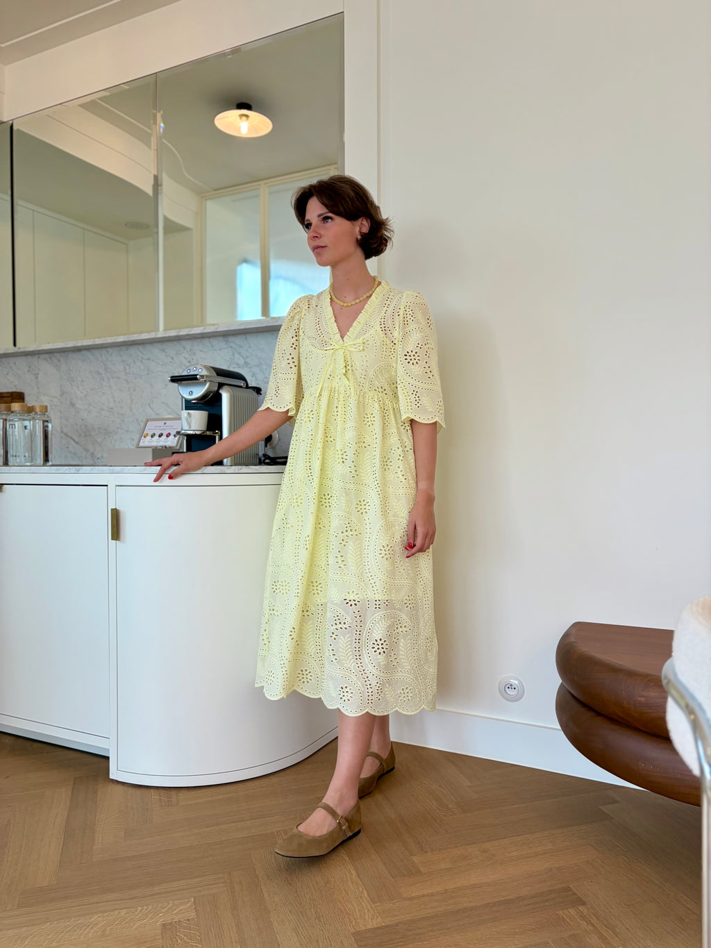 Breezecras Dress Butter Yellow
