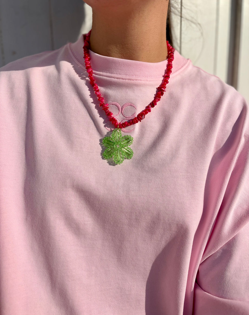Palm Flower Necklace