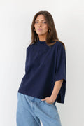 Mimosa Tee Short Sleeve Navy
