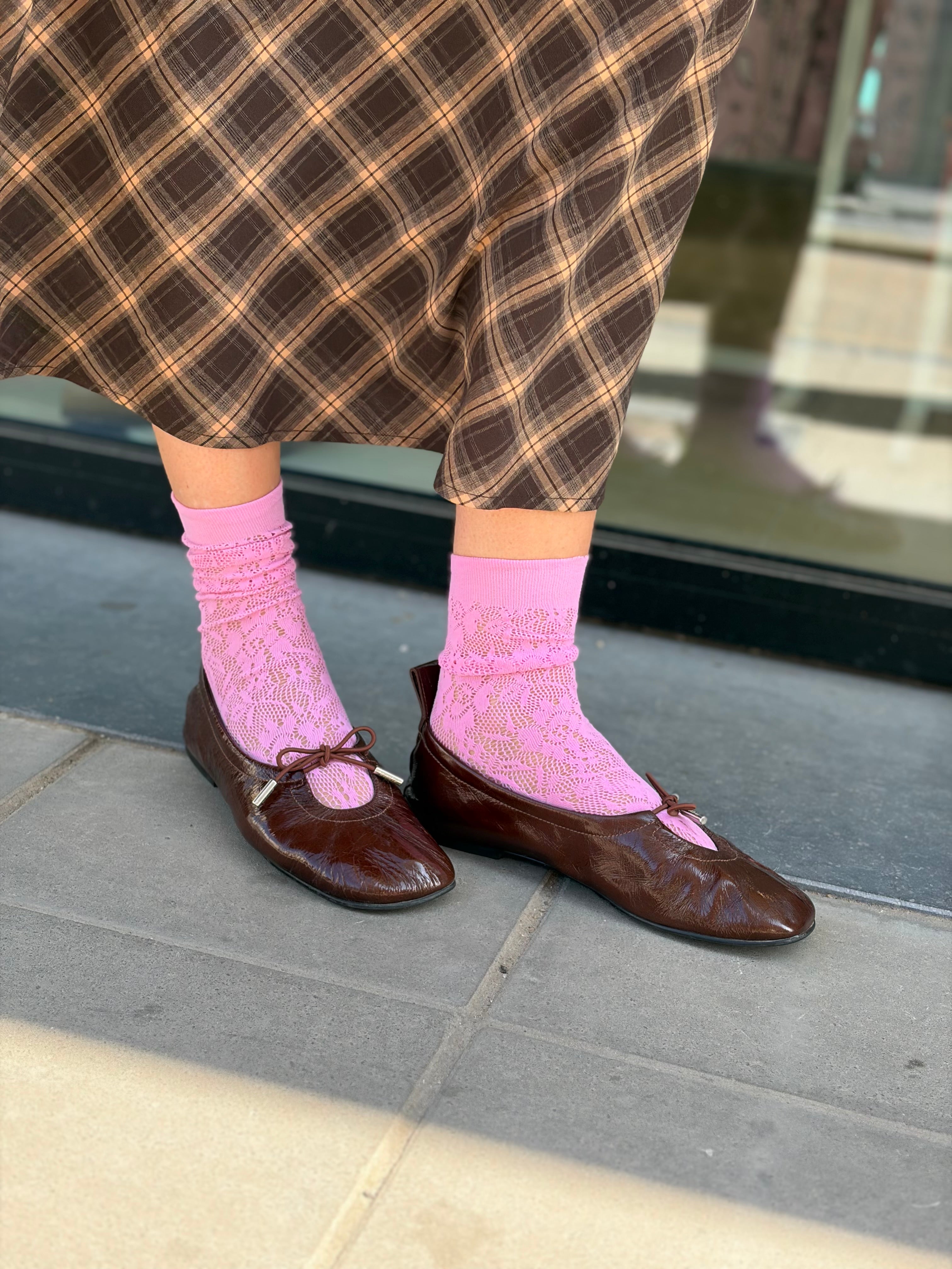 Knee-High Socks Sweet Lilac