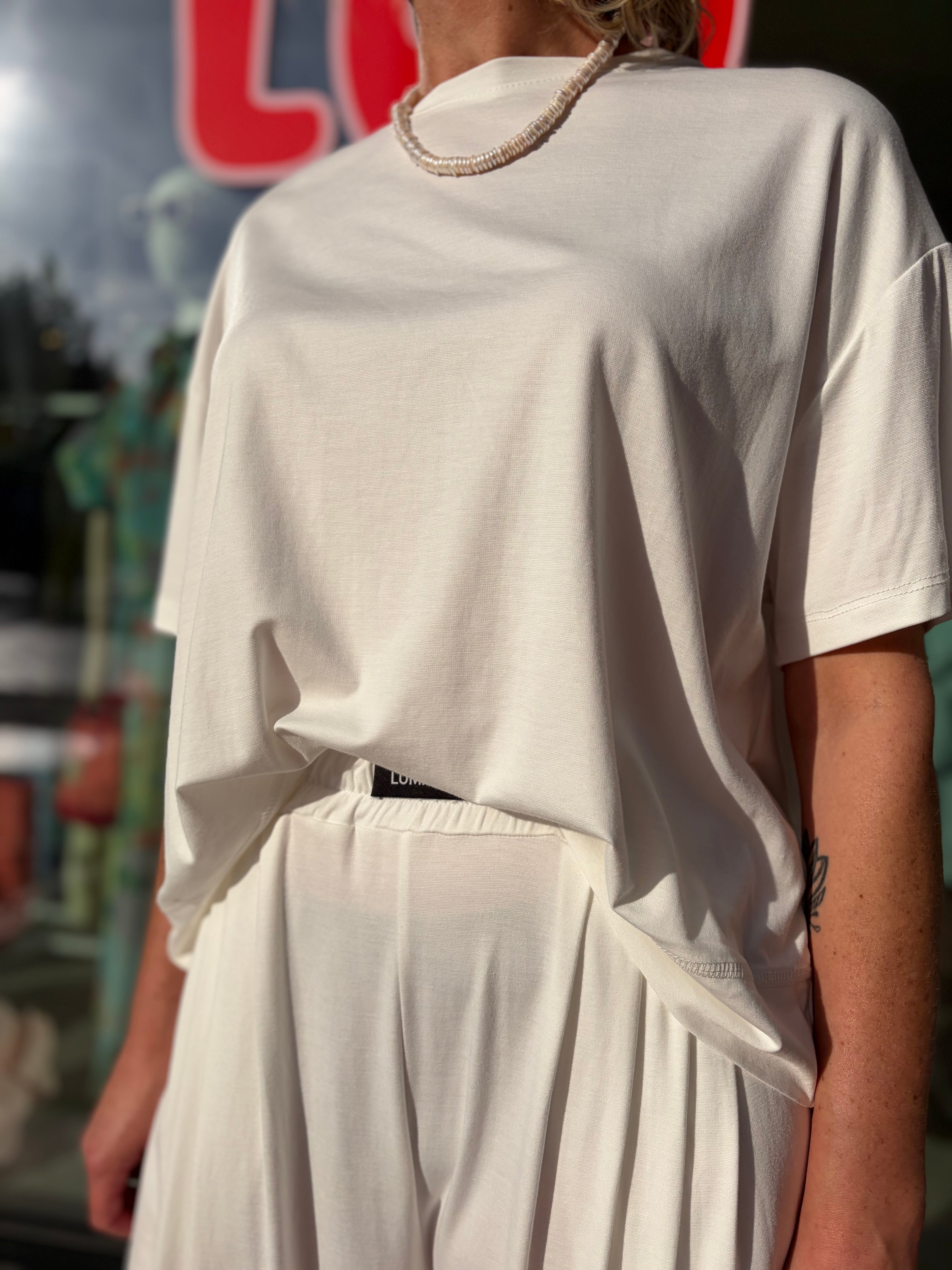 Rosie Pants White