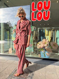 Angele Pants Burgundy