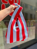 Fay Bag Stripes Blue/Red