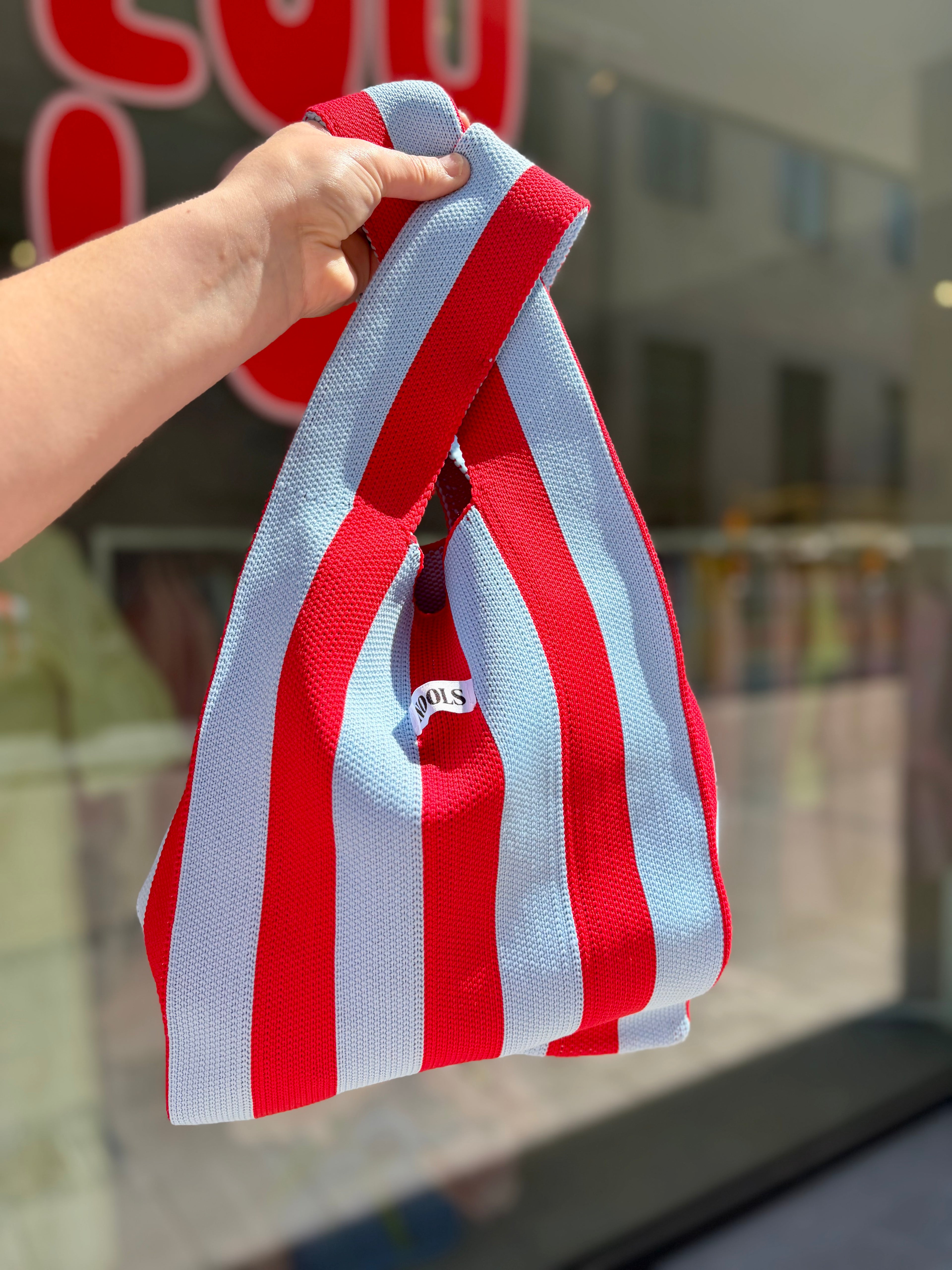 Fay Bag Stripes Blue/Red