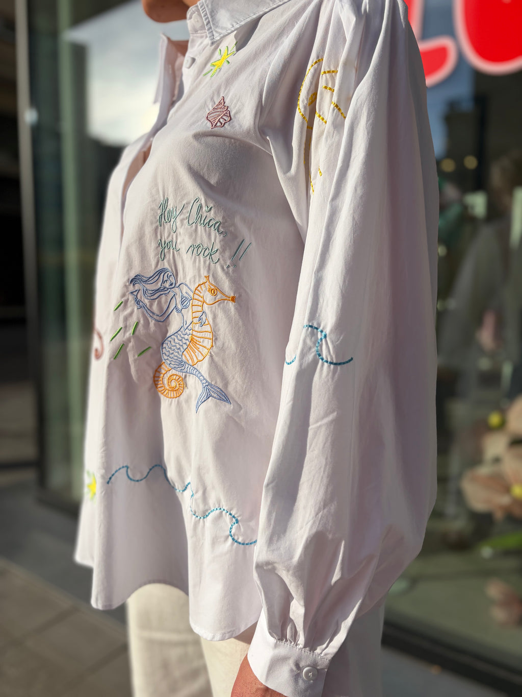Sasha Shirt White