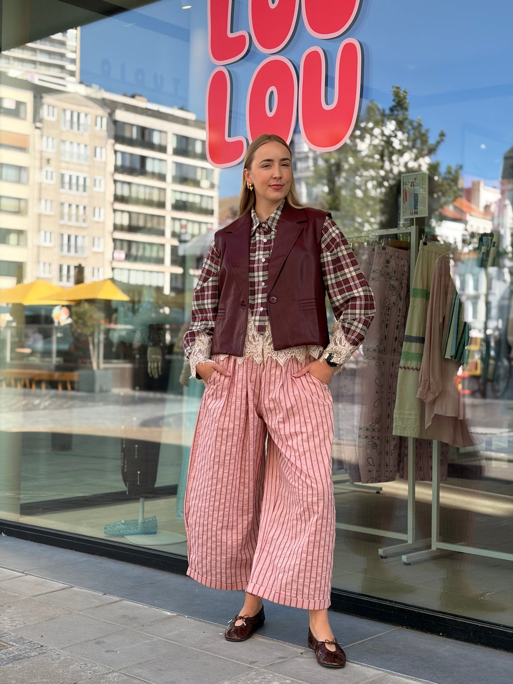 Dua Striped Pants