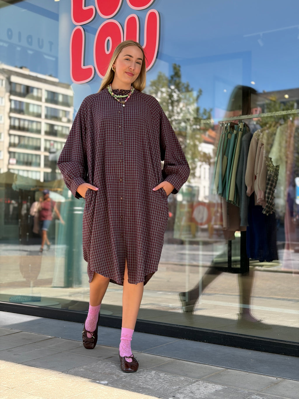 Rosie Flannel Dress