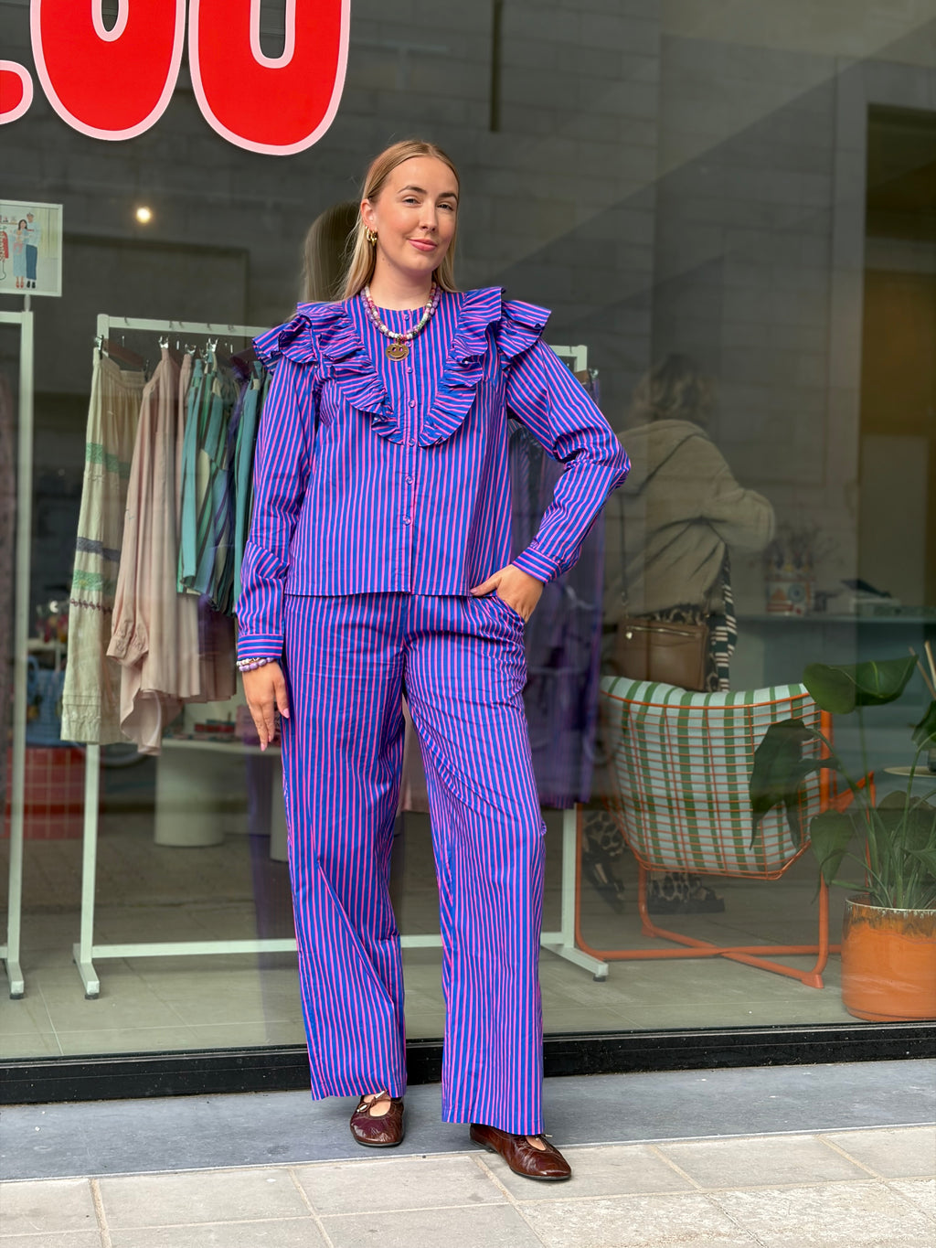 Lucinda Ruffle Shirt