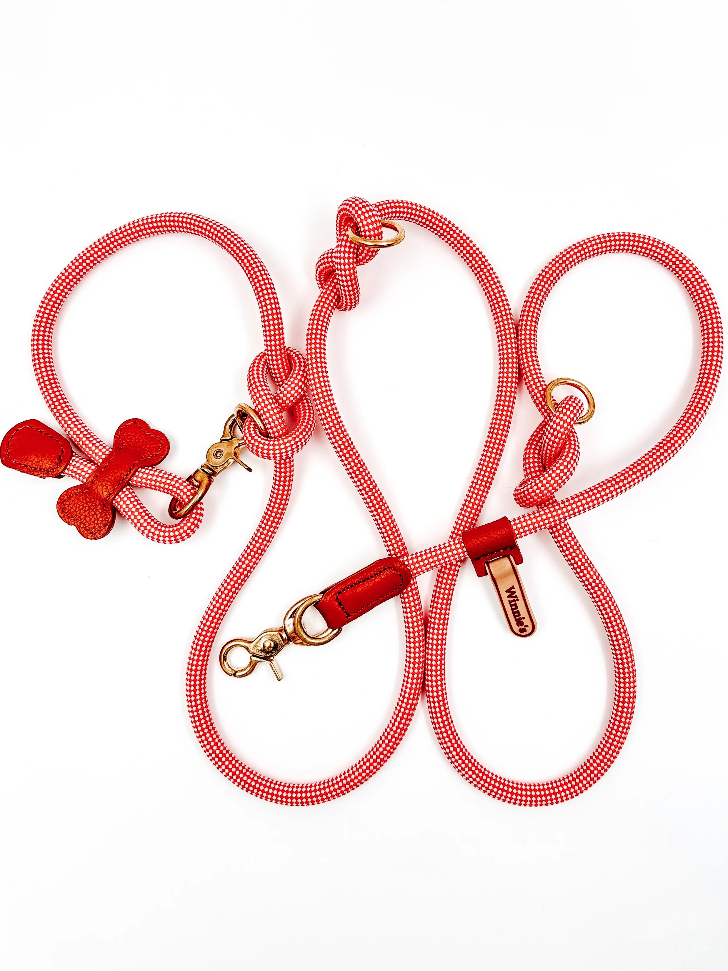 Verstelbare Leiband - Candy Cane