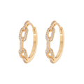 Large Chain Hoops